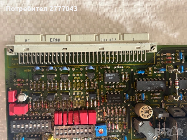 Усилвателна платка Bosch B830303851 за шприцмашина Arburg, снимка 2 - Резервни части за машини - 54033789