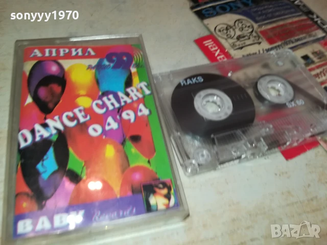 DANCE CHART 04,94 TAPE 1306251718, снимка 7 - Аудио касети - 50657021