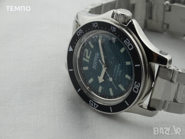 ВОСТОК АМФИБИЯ АВТОМАТИЧЕН ref: 13040А, снимка 5 - Мъжки - 51915853