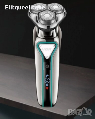 Професионална мъжка самобръсначка VGR, V-323, Водоустойчива, USB зареждане