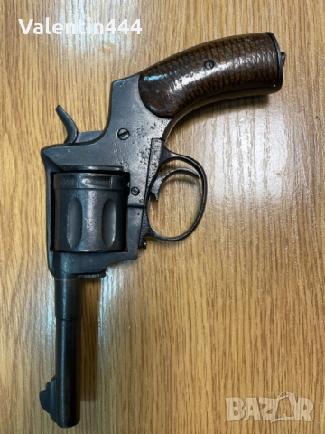 РЕВОЛВЕР "НАГАН" М 1878  - ДЕАКТИВИРАН/ОБЕЗОПАСЕН, снимка 4 - Бойно оръжие - 53716768