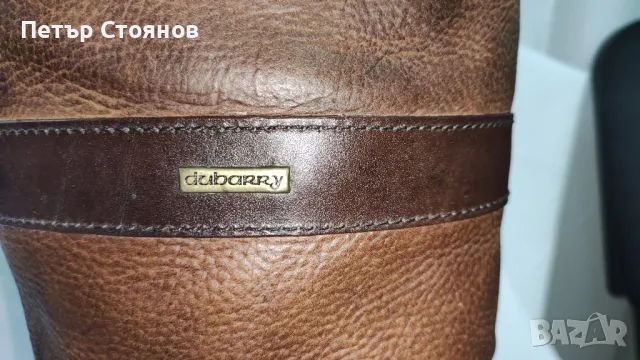 Бутикови мъжки ботуши от естествена кожа Dubarry of Ireland, снимка 6 - Мъжки ботуши - 48208535