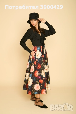 Пола Melani - Цветя, снимка 6 - Поли - 52183930