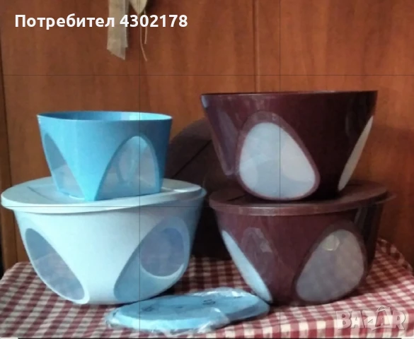 Купи за съхранение , сервиране , пренасяне , месене и втасване , снимка 11 - Други - 50611268