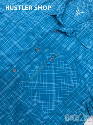 Мъжка риза SALEWA. Размер S, снимка 3 - Ризи - 54065926