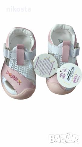 НОВИ бебешки сандали с ортопедични стелки PAPPIX , снимка 5 - Бебешки обувки - 45895635