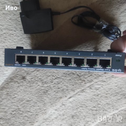Гигабитов Суич TP-Link TL-SG108, 1000Mbps, 8Port