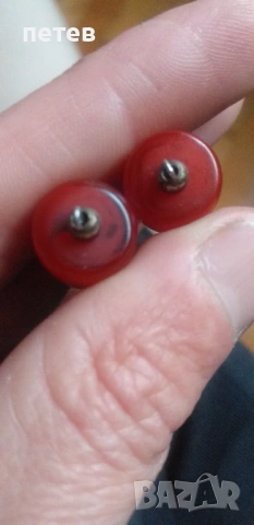 Кехлибарени обеци. Кехлибар., снимка 2 - Антикварни и старинни предмети - 53061809