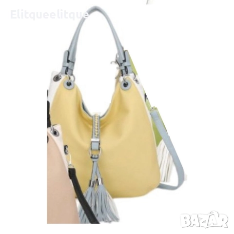 Дамска чанта тип торба от еко кожа, различни цветове, снимка 7 - Чанти - 52242695