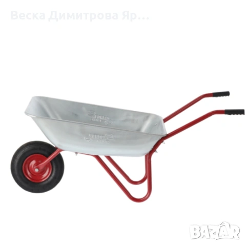 Градинска количка с товаропоносимост 100 кг - голям капацитет и стабилна основа, снимка 9 - Градинска техника - 53858028