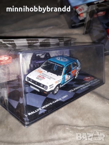 Alfa Romeo GTV6 2.5  Audi Quattro  Volkswagen Golf GTI 16V 1.43 Eaglemoss Rally Monte-Carlo , снимка 3 - Колекции - 46522945