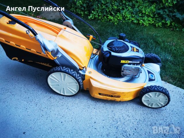 Алуминиева самоходна бензинова косачка 46 см Briggs Stratton seria 500 Cub Cadet , снимка 2 - Градинска техника - 46808270