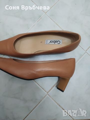 Нови кожени обувки на Gabor, снимка 3 - Дамски обувки на ток - 45769851