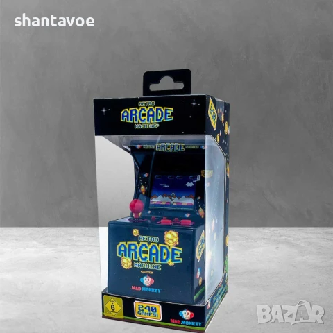 Ретро аркадна конзола с вградени 240 цветни игри, снимка 2 - Други игри - 51105808