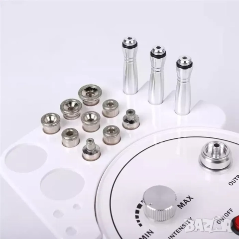 Диамантено Микродермабразио 3 в 1 вакуум, спрей, дермабразио, снимка 4 - Козметични уреди - 52063121