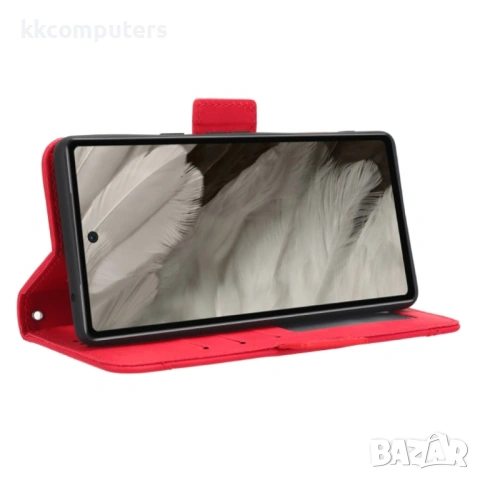 Google Pixel 7a Wallet Калъф и Протектор, снимка 6 - Калъфи, кейсове - 53097943