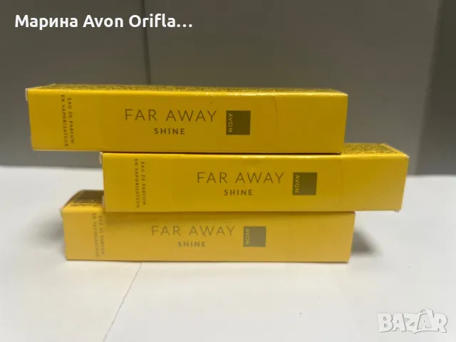 Мини аромат Far Away Shine от Avon, снимка 3 - Дамски парфюми - 47388280