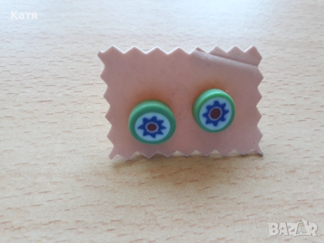 Обеци от муранско стъкло , снимка 4 - Обеци - 52732274