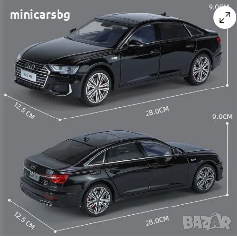 1:18 Метални колички: Audi A6L S line, снимка 7 - Колекции - 46484513