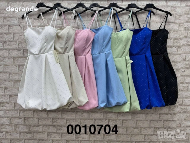 🎀 Кукленска Дамска Рокля, снимка 2 - Рокли - 53882482