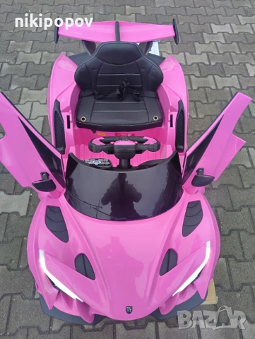 DC Акумулаторна кола 4x4 FLASH розов, снимка 9 - Други - 53849282
