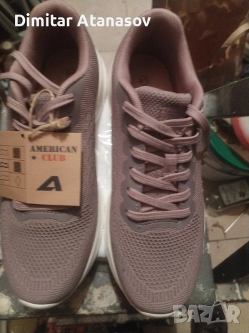 чисто нови маратонки American club 41 