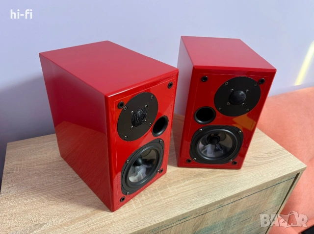 Usher S-520 Piano Enzo Red, снимка 4 - Тонколони - 54044923