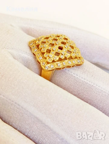 Руско злато , снимка 2 - Пръстени - 50733992