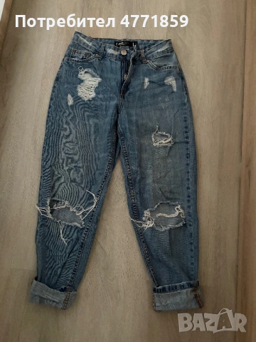 Дамски Скъсани дънки ЧИСТО НОВИ