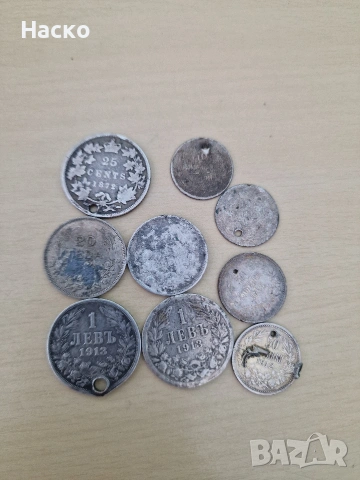 Сребърни монети за материал 25гр.