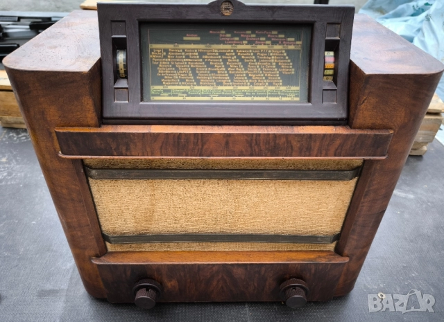 Philips type 695A-20 винтиж радио, снимка 4 - Радиокасетофони, транзистори - 51724952