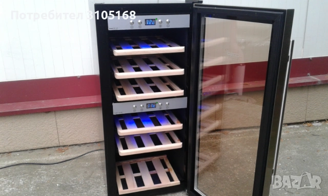 Охладител за вино Caso WineMaster 24, 24 бутилки, снимка 8 - Витрини - 53024178