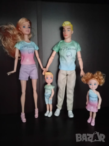 Комплект от 4 кукли / семейство/. Нови., снимка 4 - Кукли - 53122477
