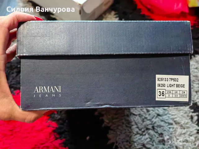 Кецове Armani , снимка 5 - Маратонки - 47909239