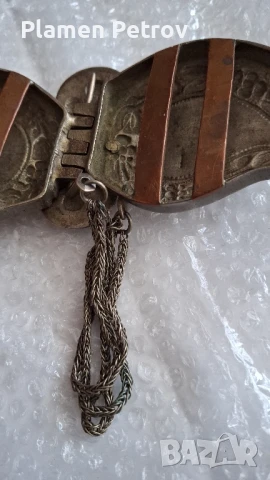 сребърни български пафти /3 броя/, снимка 5 - Антикварни и старинни предмети - 51269822