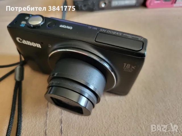 Canon SX600 HS перфектен , снимка 2 - Фотоапарати - 47609861