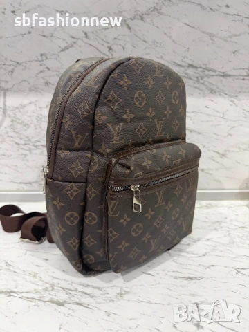 Комплект Louis Vuitton раница и портмоне, снимка 4 - Раници - 53355574