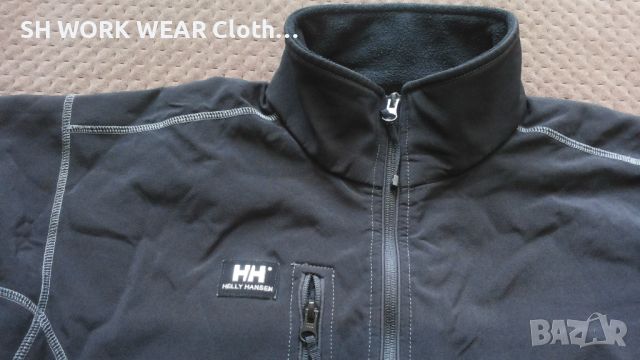 HELLY HANSEN Softshell Work Jacket размер М работна горница вятъроустойчива W4-123, снимка 4 - Суичъри - 45288873