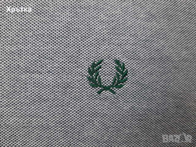 Fred Perry Color Block - Оригинална мъжка тениска с яка размер L, снимка 6 - Тениски - 54066275