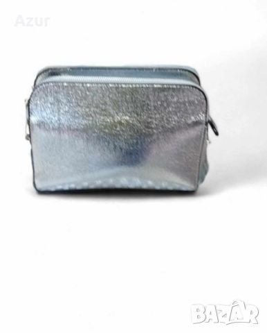 Елегантна дамска чанта за през рамо с 3 отделения с цип и дълга дръжка, снимка 1 - Чанти - 46257911