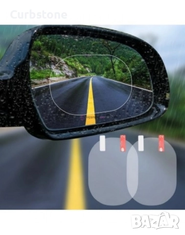 Протектор фолио за огледало против дъжд и изпотяване, снимка 3 - Аксесоари и консумативи - 52041616