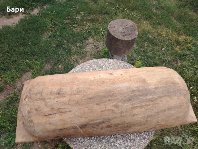 Стара нощва,копанка,дървено корито 3, снимка 4 - Други ценни предмети - 45496269