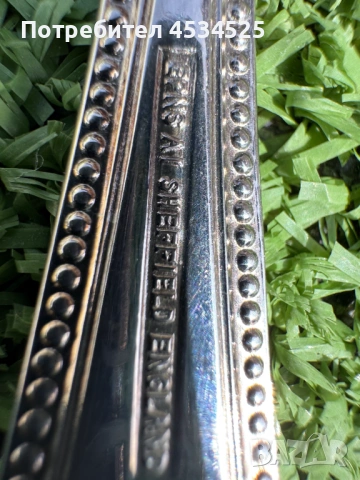 Луксозна бебешка посребрена лъжичка Arthur Price с оригинална кутия, снимка 4 - Прибори, съдове, шишета и биберони - 53935032