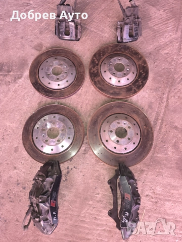 Комплект спирачни апарати и дискове за Audi RS6 C6  