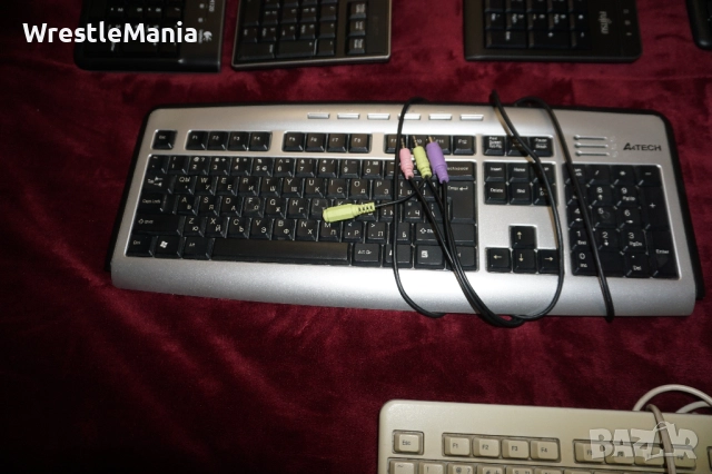 13 Клавиатури Logitech K120/Dell/Fujitsu KB410K/Gembird/Genius/A4Tech за Настолен Компютър , снимка 12 - Клавиатури и мишки - 51955657