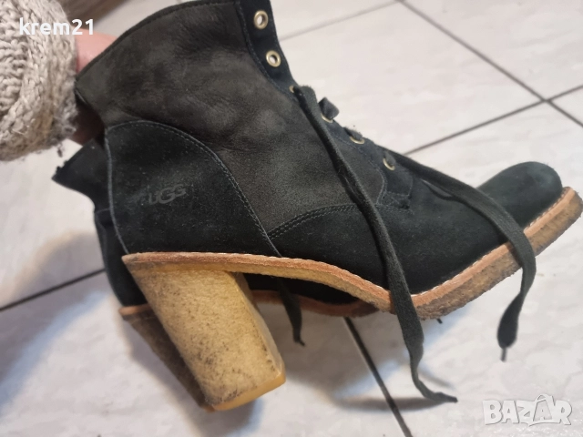 UGG дамски боти на ток номер 40, снимка 6 - Дамски боти - 52971827