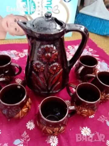 КЕРАМИЧНИ СЕРВИЗИ РАКИЯ,ВИНО,ПОДПРАВКИ , снимка 7 - Декорация за дома - 50739146