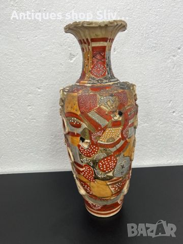 Японска порцеланова ваза. №5413, снимка 1 - Колекции - 45804767