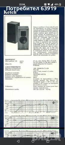 CABASSE KETCH M5 тонколони, снимка 7 - Тонколони - 50246247