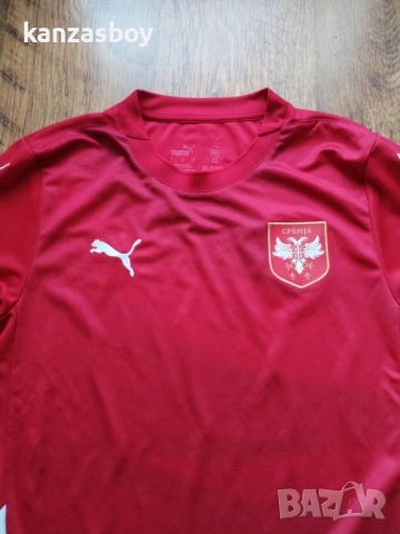 PUMA Serbia 2024 - мъжка футболна тениска КАТО НОВА С , снимка 3 - Тениски - 53839642